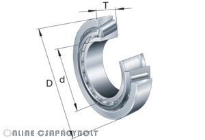 T2ED 050 FAG Csapágy